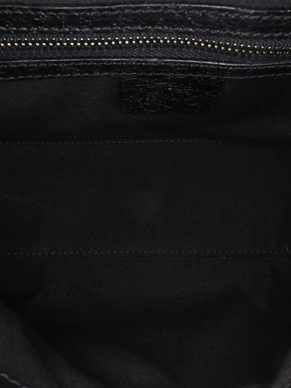 Pre-owned Gucci 2000-2015 Small Gg Canvas Web Treasure Shoulder Bag In Black