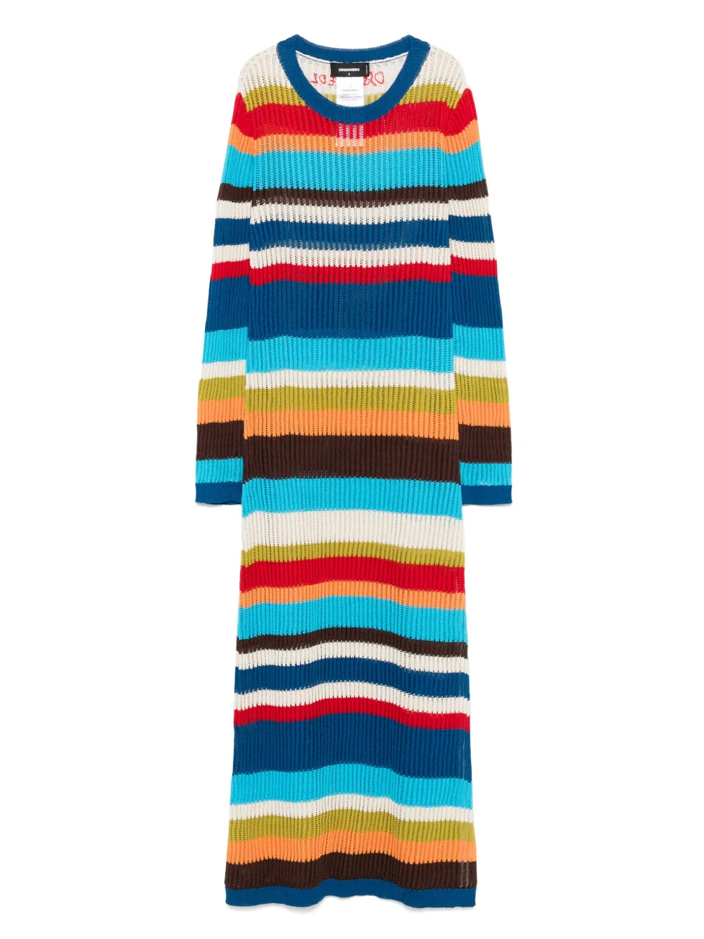 DSQUARED2 knitted maxi dress | Blue | Image 1