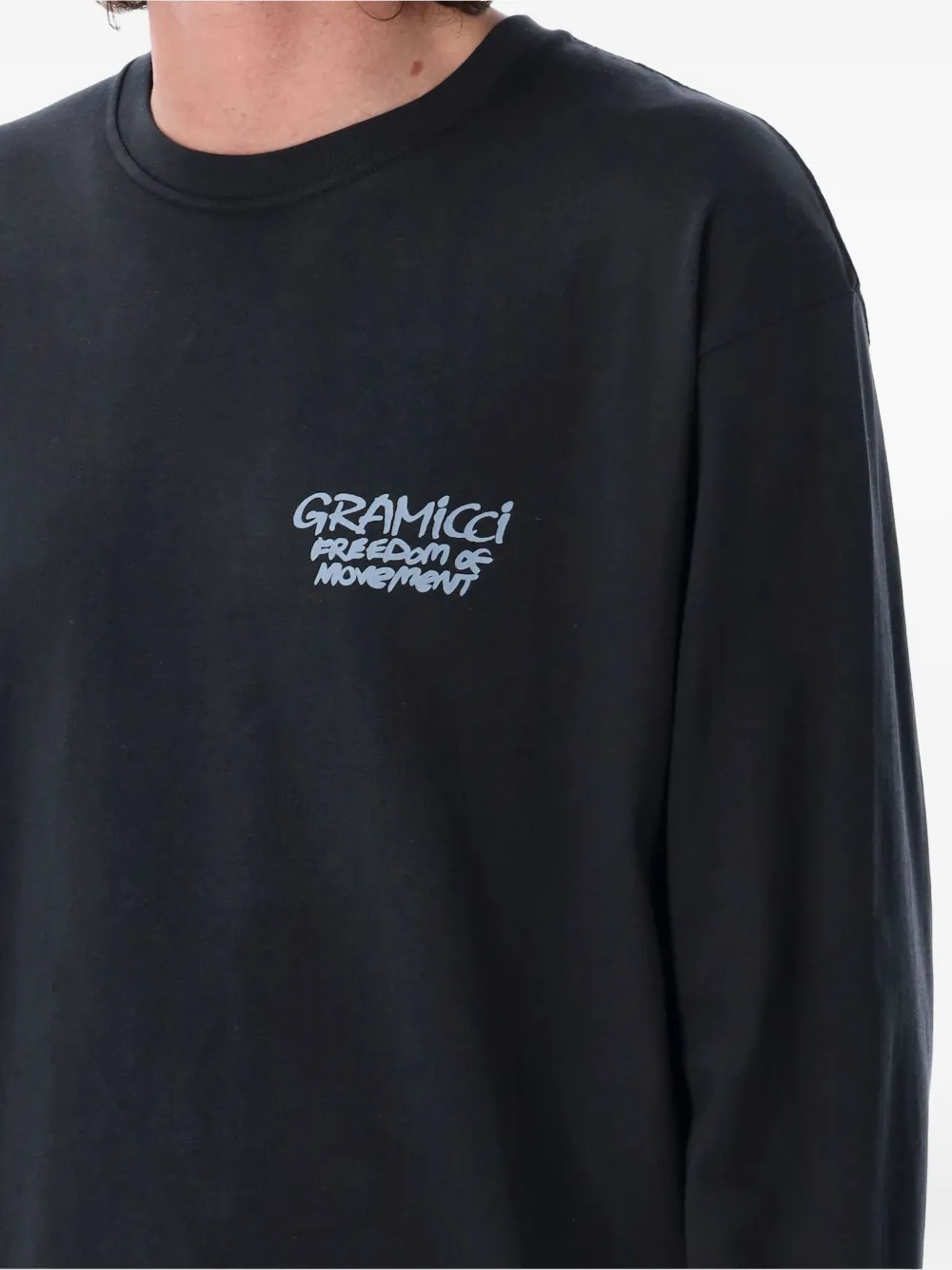 GRAMICCI LOGO-PRINT T-SHIRT