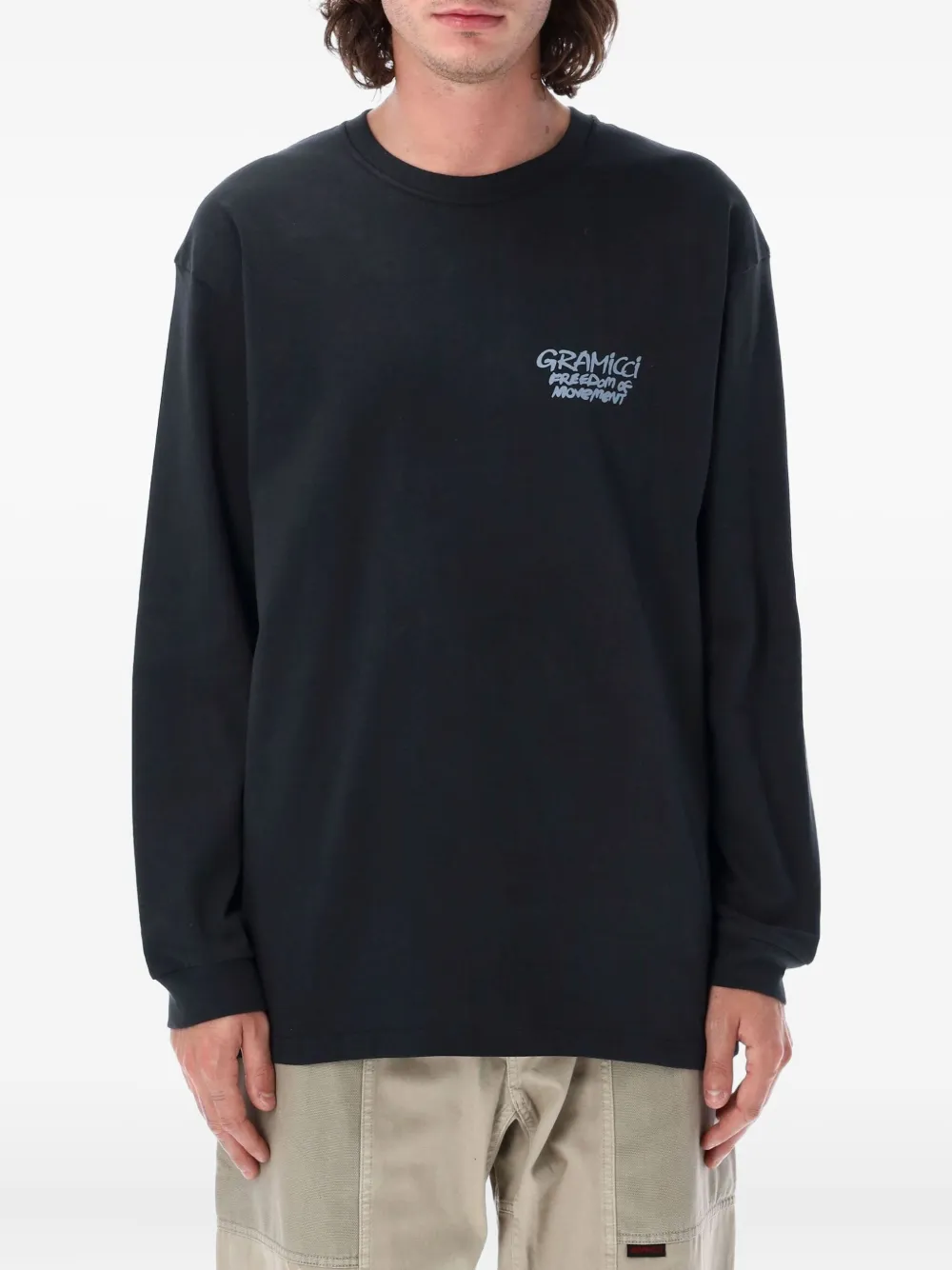 Gramicci playera con logo estampado | negro | Image 1