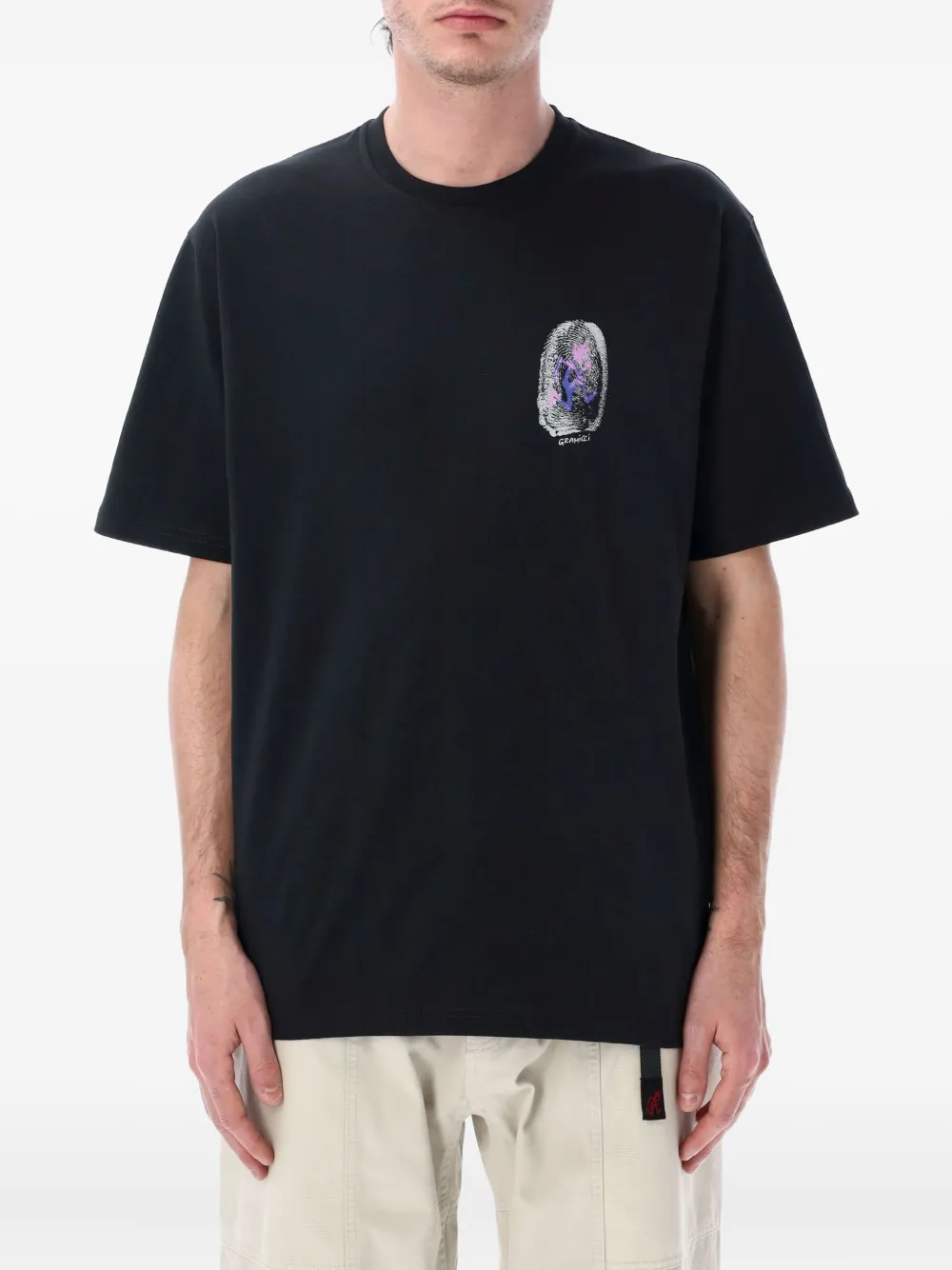 Gramicci playera con logo estampado | negro | Image 1