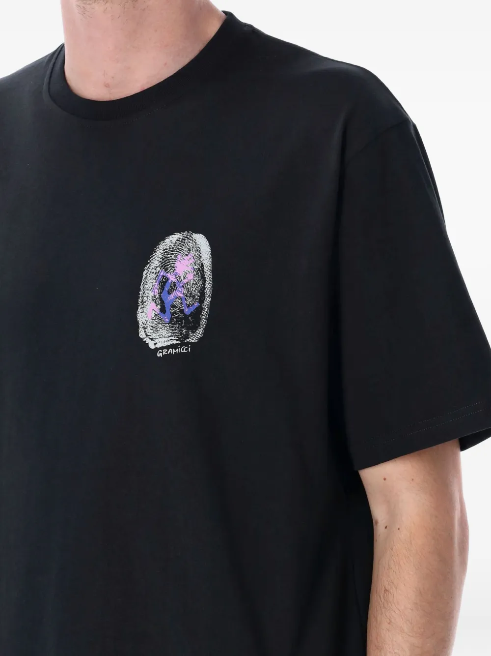 Gramicci T-shirt met logoprint Zwart