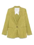 Forte Forte crinkled blazer - Green