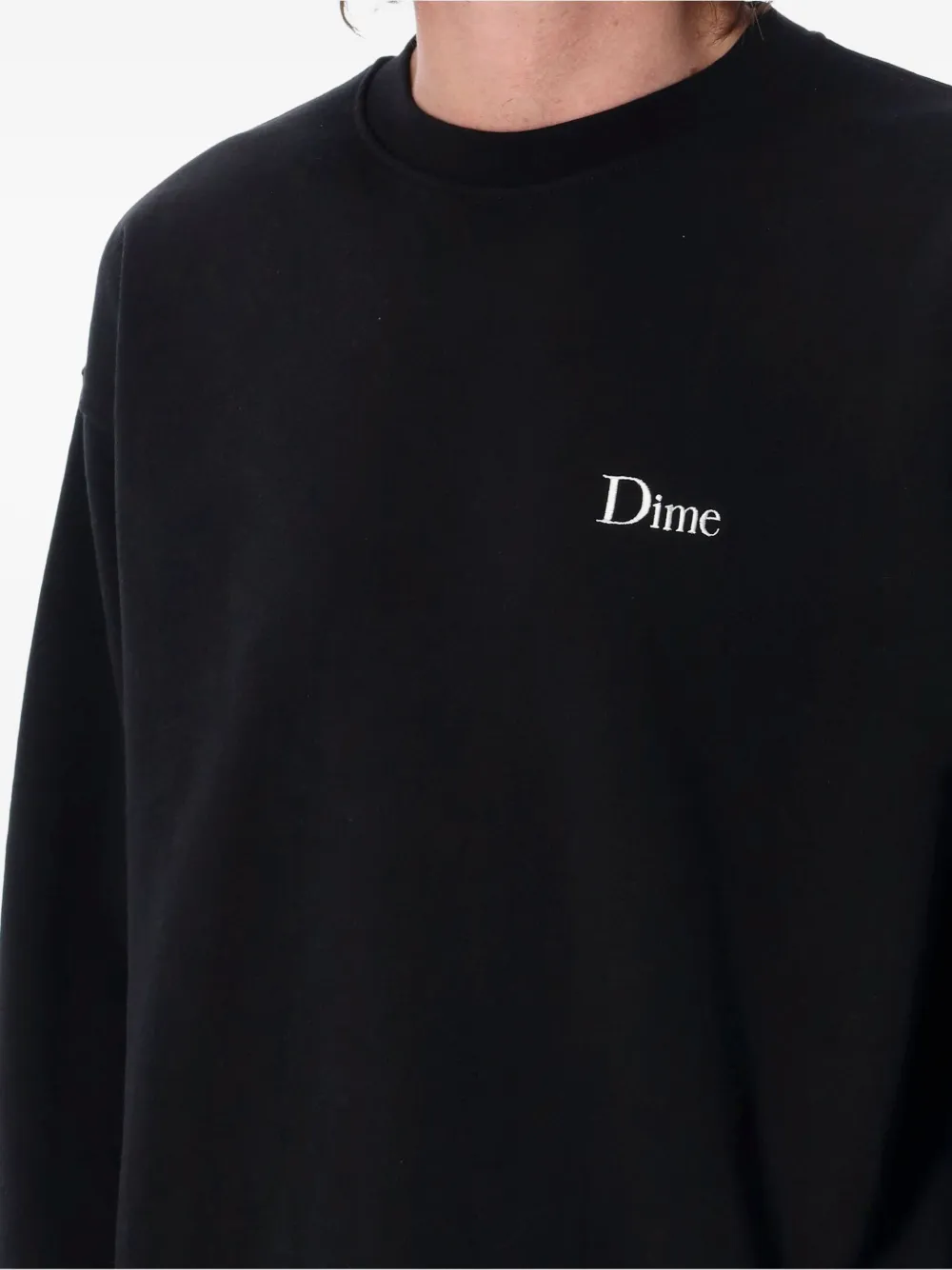 DIME SMALL-LOGO SWEATSHIRT 
