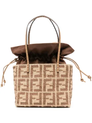 FENDI(フェンディ)/関税送料込み Roll Mini Tote Bag Roll Mini Fabric Blue | Fendi