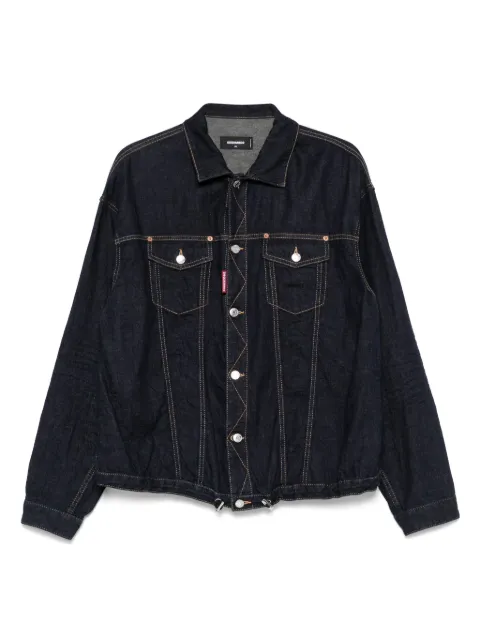 DSQUARED2 drawstring denim jacket