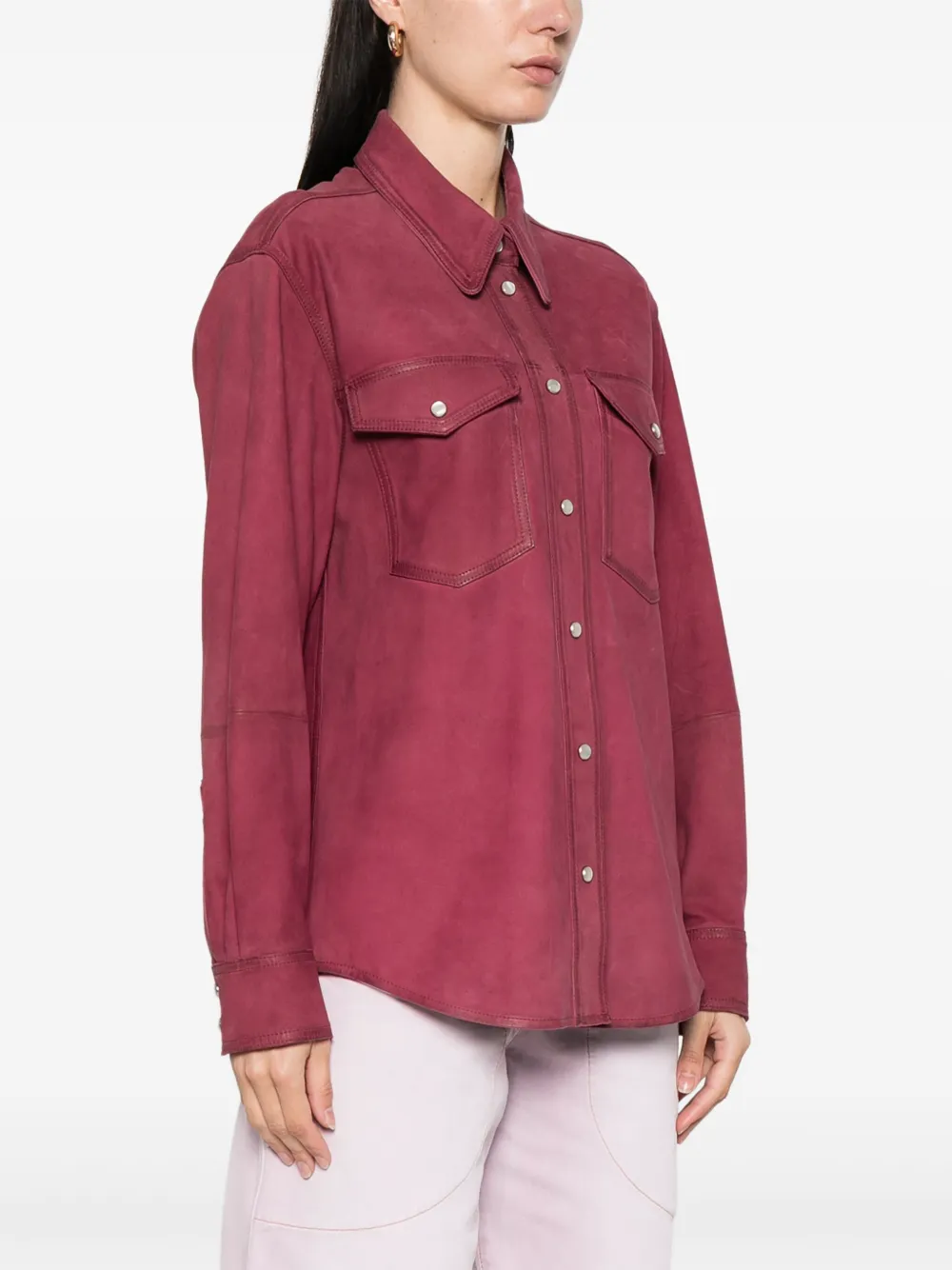 ISABEL MARANT Danisia blouse Roze