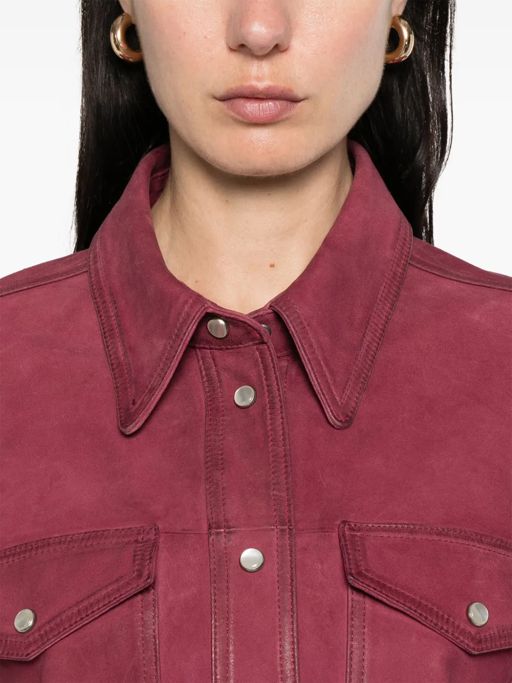 ISABEL MARANT Danisia blouse Roze
