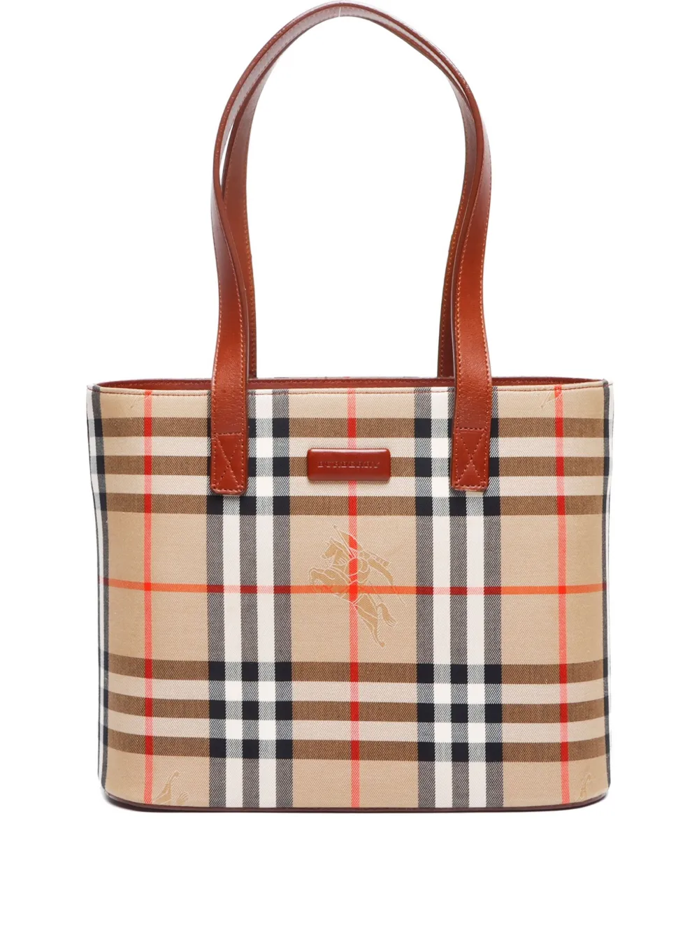 Burberry Pre-Owned bolsa de mano Nova Check 2000-2015 | neutro | Image 1