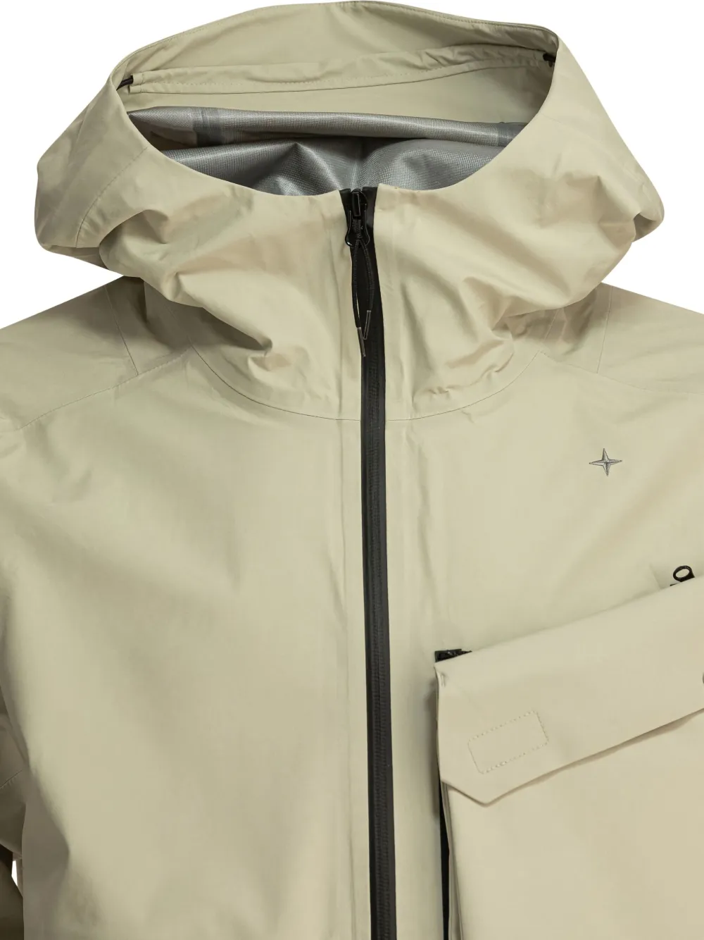 Stone Island Jack met capuchon Beige