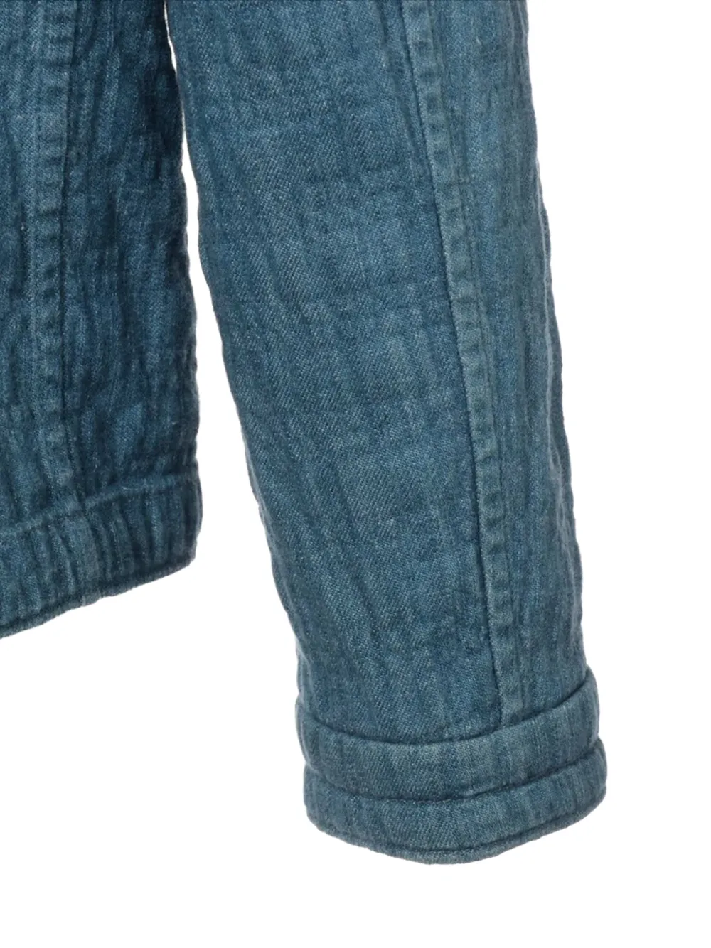 Pre-owned Chanel 2006 Denim Blazer In Blue