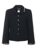 CHANEL Pre-Owned 1995 wool jacket - Black