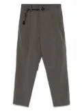 and Wander belted-waist trousers - Brown