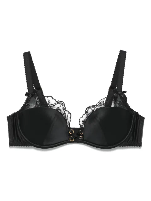 Agent Provocateur embroidered-lace bra