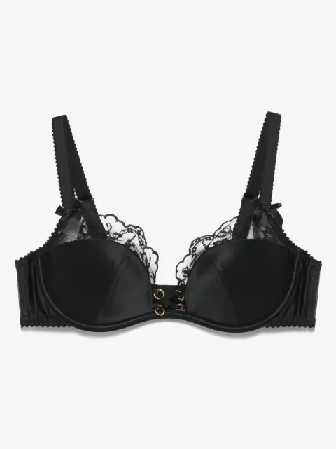Agent Provocateur embroidered-lace bra