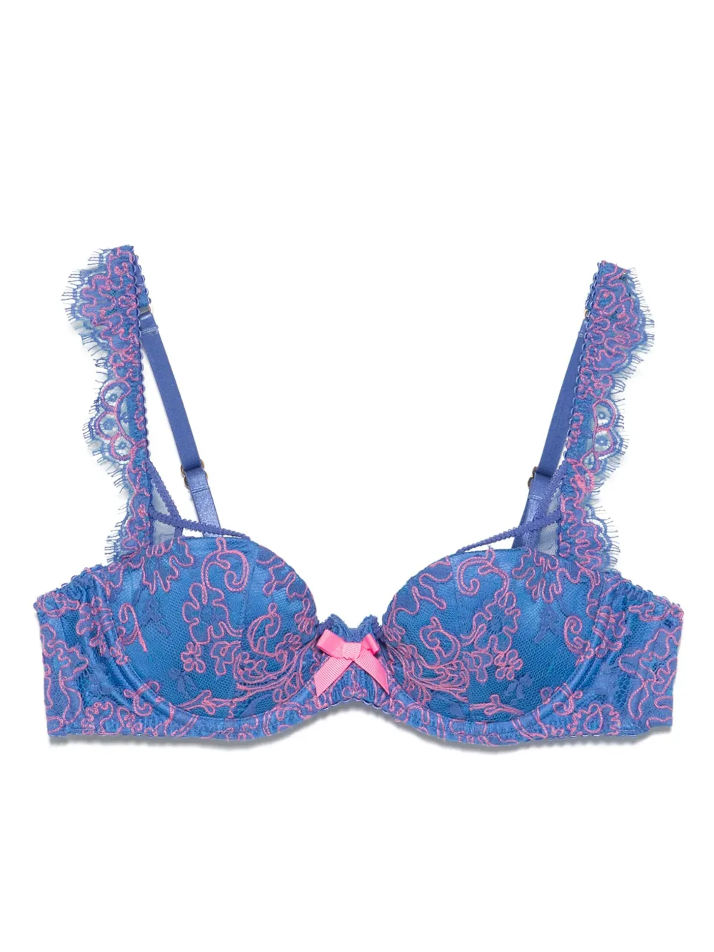 embroidered-lace bra