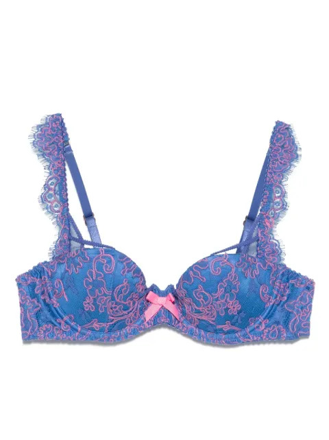 Agent Provocateur embroidered-lace bra