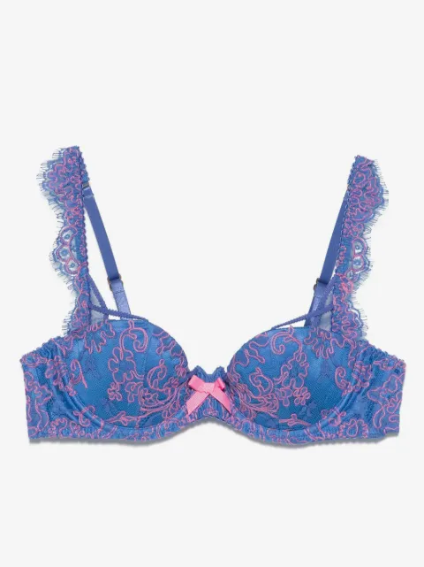 Agent Provocateur embroidered-lace bra
