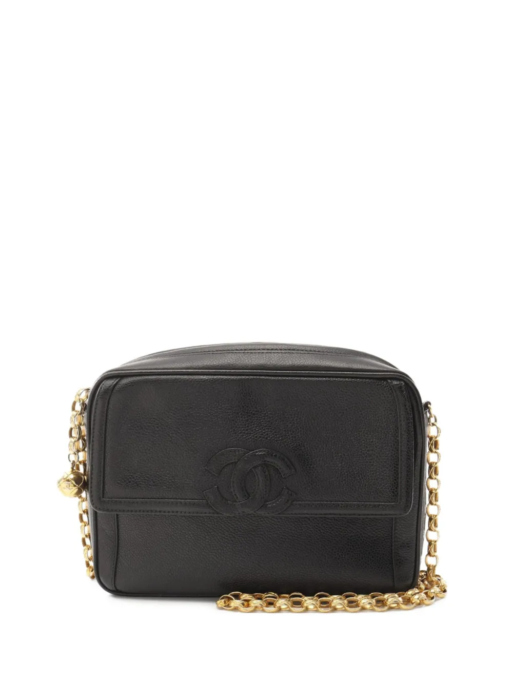 CHANEL Pre-Owned 1991-1994 ココマーク ショルダーバッグ - ブラック CHANEL Pre-Owned 1991-1994 ココマーク ショルダーバッグ - ブラック
