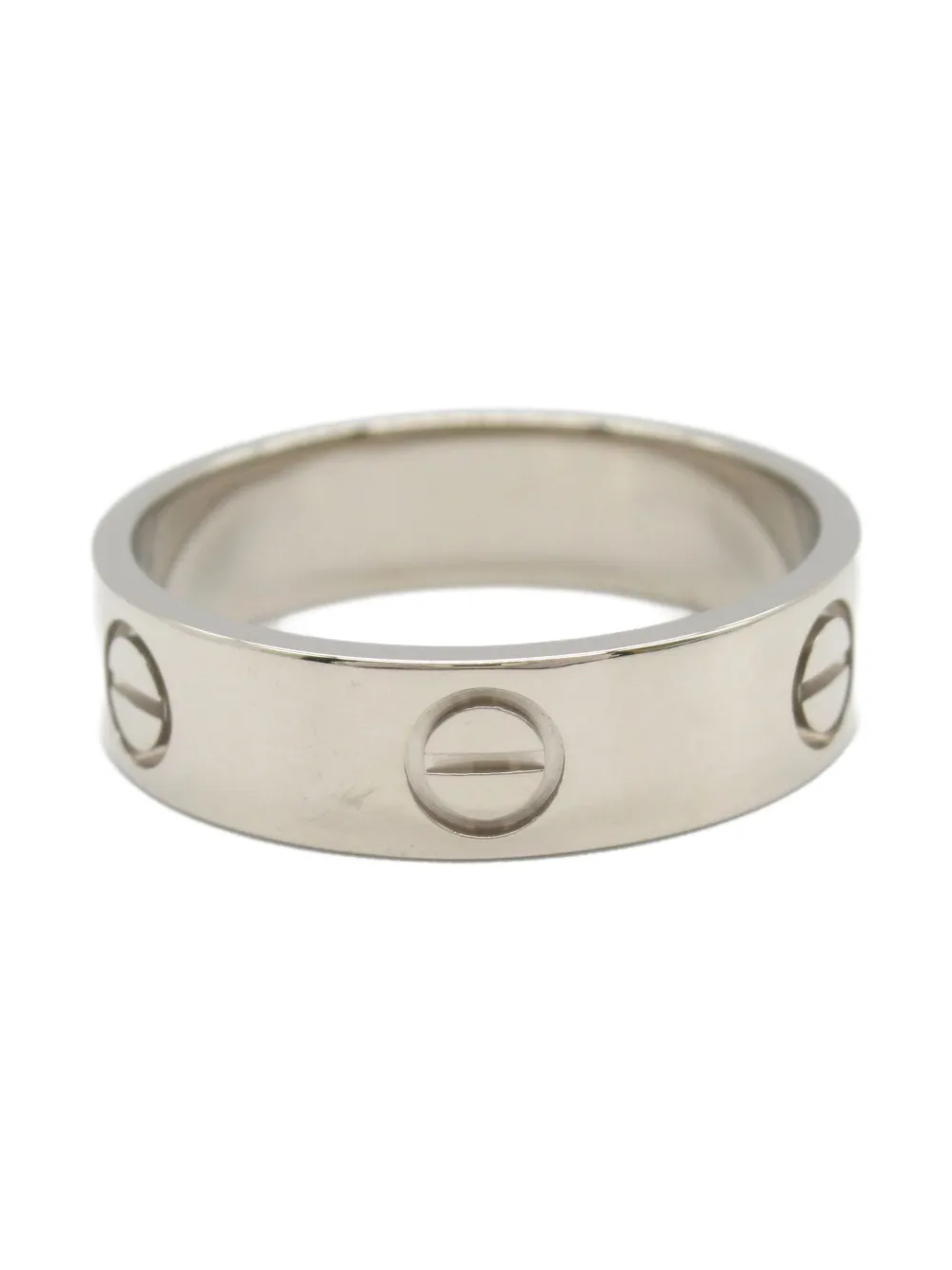 Cartier 2010s Love リング 18Kホワイトゴールド - シルバートーン Cartier 2010s Love リング 18Kホワイトゴールド - シルバートーン