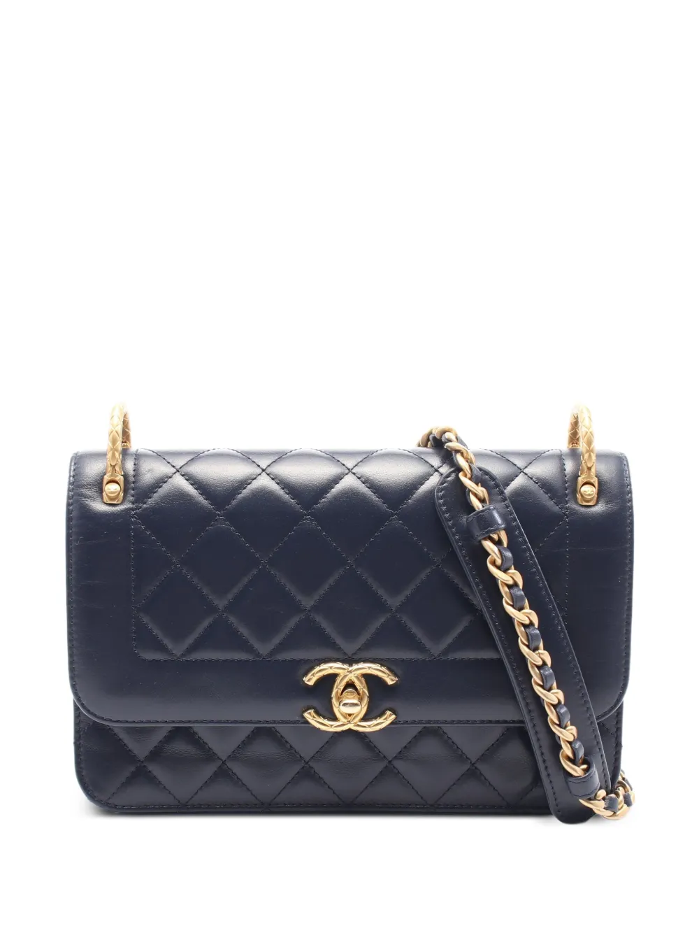 CHANEL Pre-Owned 2021 マトラッセ ショルダーバッグ - ブルー CHANEL Pre-Owned 2021 マトラッセ ショルダーバッグ - ブルー