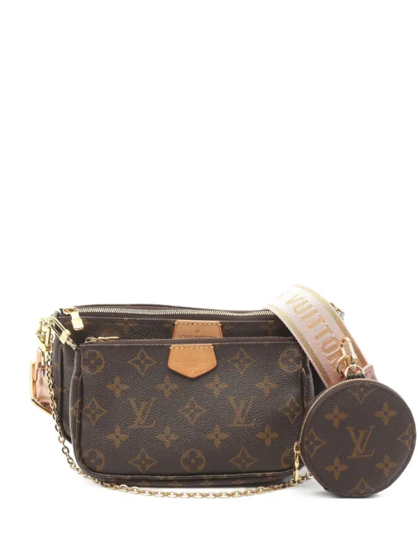 Louis Vuitton Pre-Owned 2021 Multi Pochette Accessoires Handbag | Brown |  FARFETCH