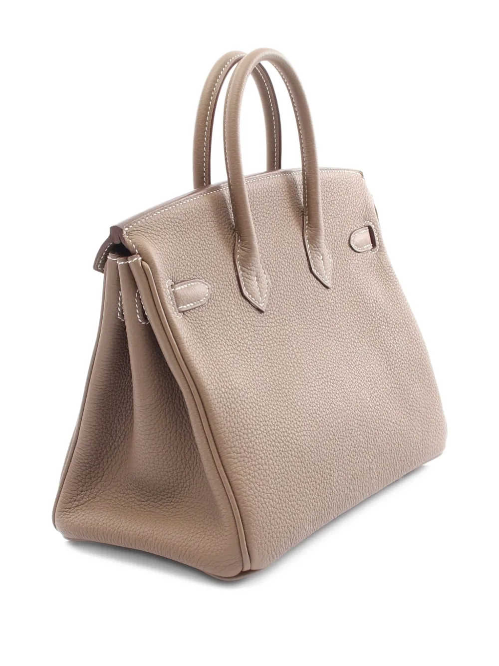 Pre-owned Hermes 2021 Birkin 25 Handbag In Neutrals