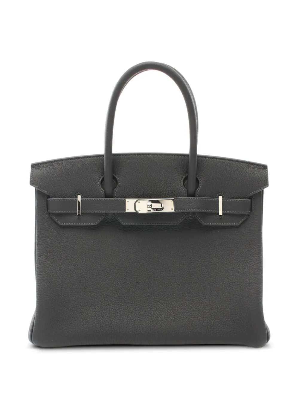 Hermès Pre-Owned 2024 バーキン 30 バッグ - グレー Hermès Pre-Owned 2024 バーキン 30 バッグ - グレー