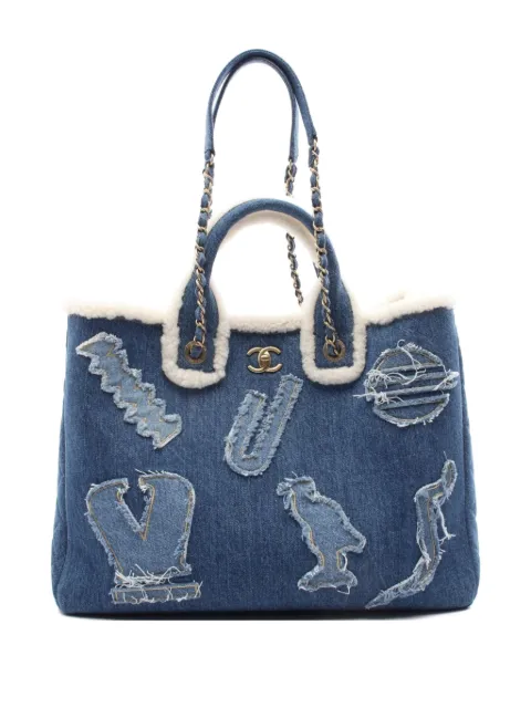 CHANEL Pre-Owned 2019 denim tote bag