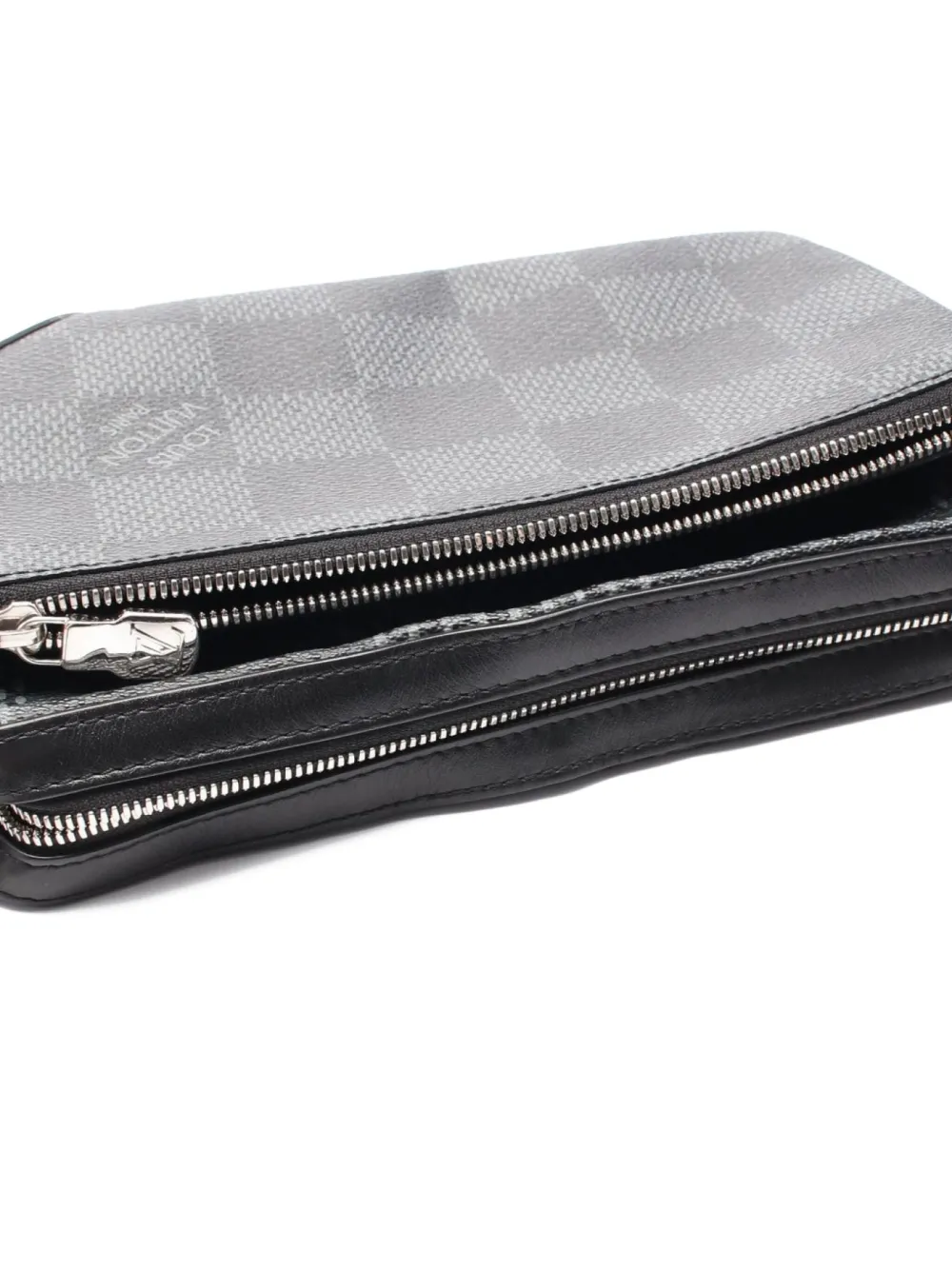 Pre-owned Louis Vuitton 2021 Trio Crossbody Bag In Black