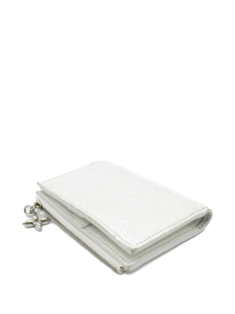 Pre-owned Louis Vuitton 2021 Lisa Bi-fold Wallet In White