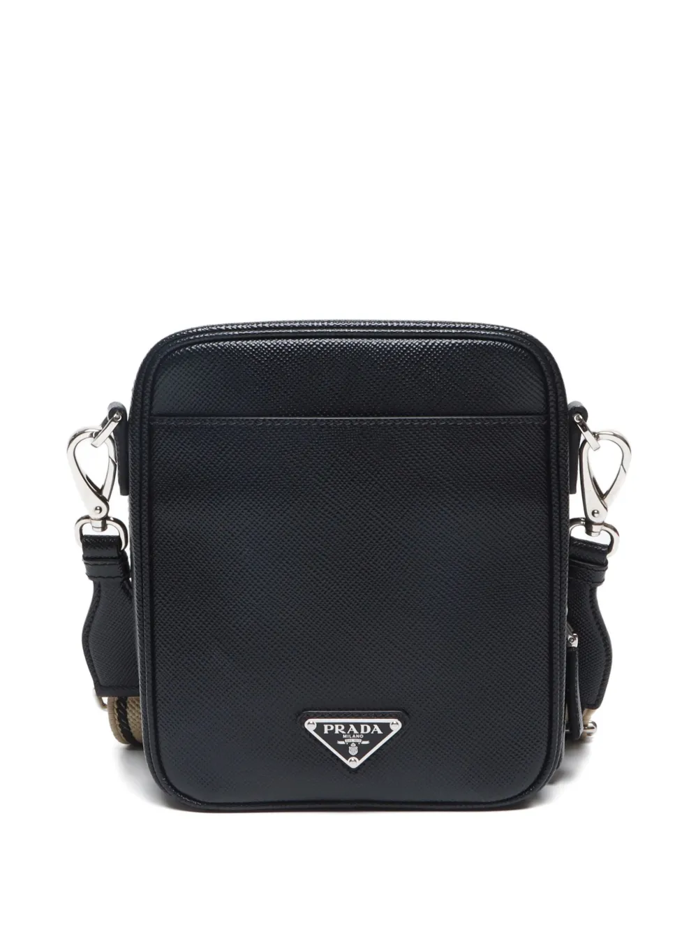 Prada Pre-Owned bolsa de hombro con logo triangular 2015-2024 | Hombre | Image 2