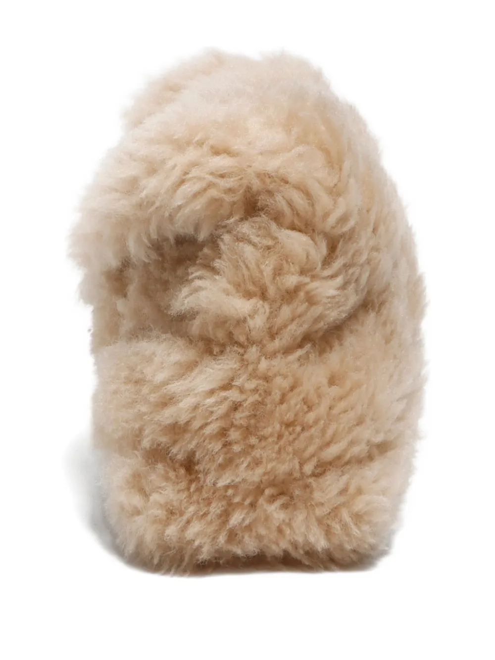 Pre-owned Saint Laurent 2015-2024 Puffer Clutch Bag In Neutrals