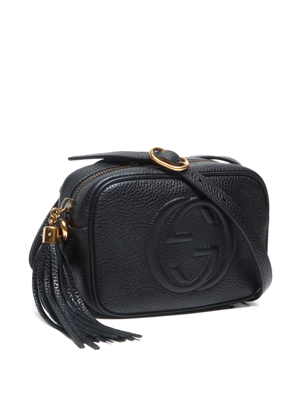 Pre-owned Gucci 2020-2024 Soho Cross Body Bag In Black