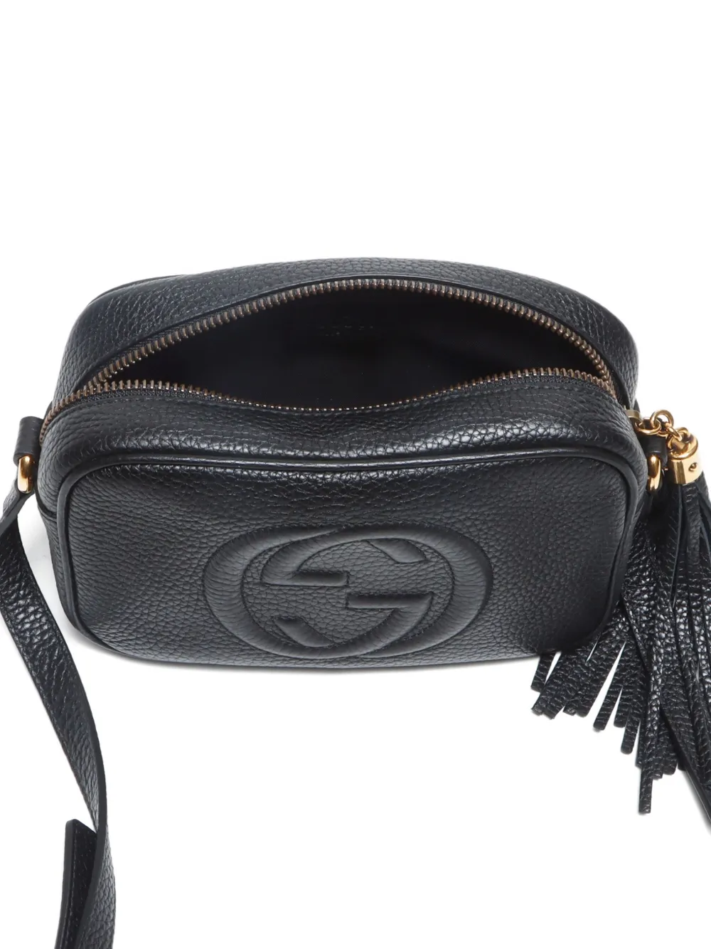 Pre-owned Gucci 2020-2024 Soho Cross Body Bag In Black