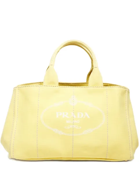 Prada Pre-Owned 2015-2020 large Canapa tote bag