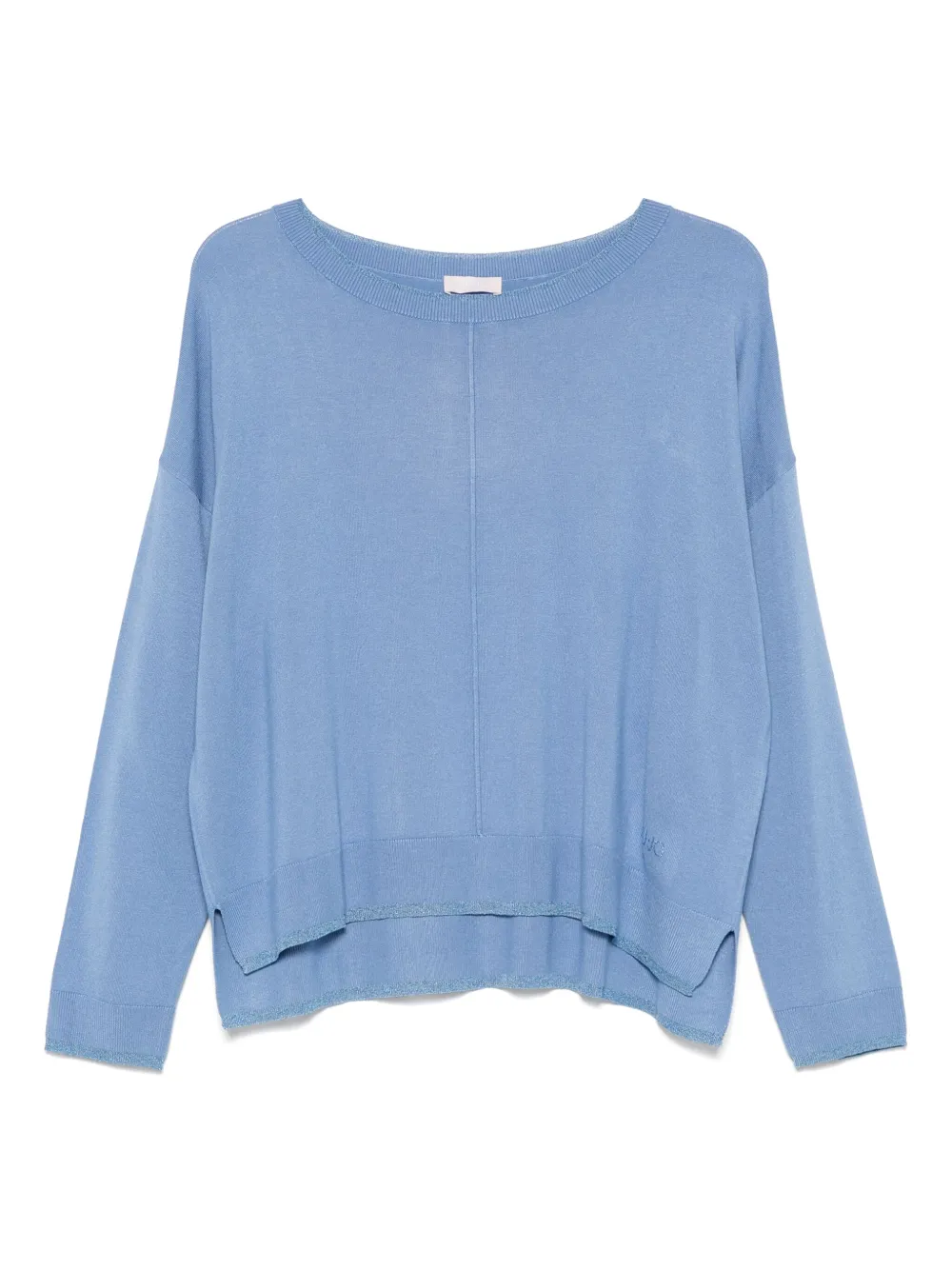 LIU JO Trui met verlaagde schouders Blauw