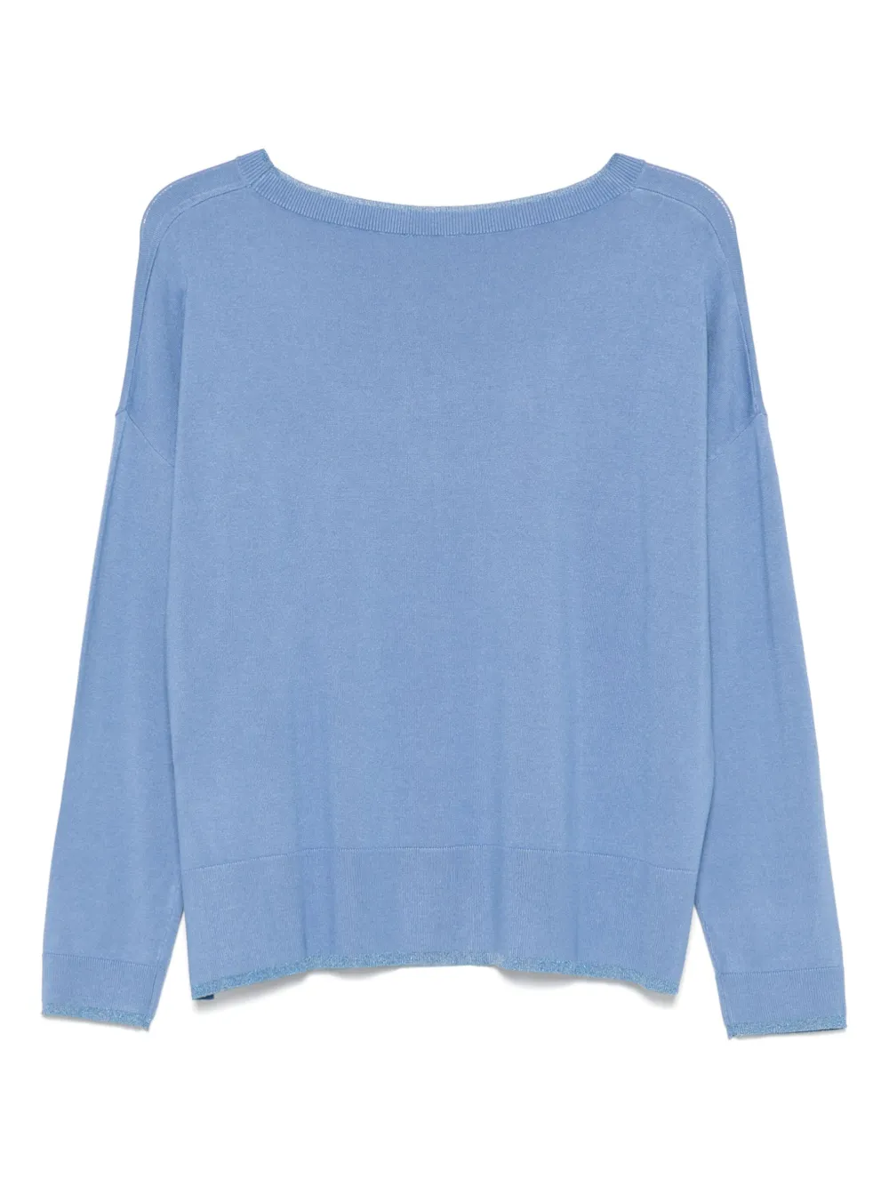 LIU JO Trui met verlaagde schouders Blauw