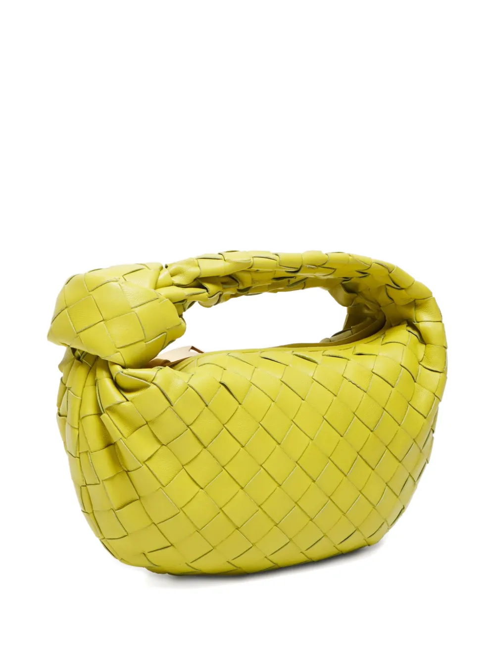Pre-owned Bottega Veneta 2012-2023 Mini Jodie Bag In Yellow