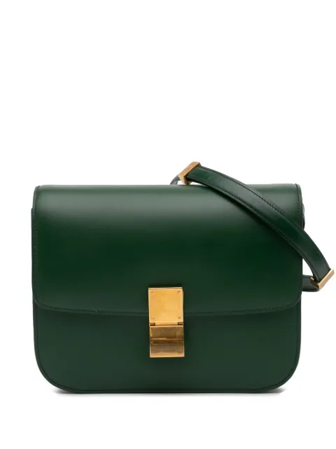 Céline Pre-Owned bolsa crossbody Classic Box mediana de piel de becerro 2017