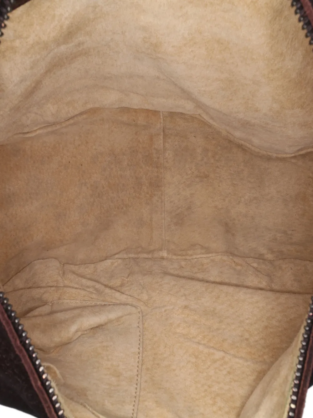 Pre-owned Bottega Veneta 2007 Cervo Hobo Bag In Brown