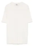 FENDI FF-jacquard T-shirt - White