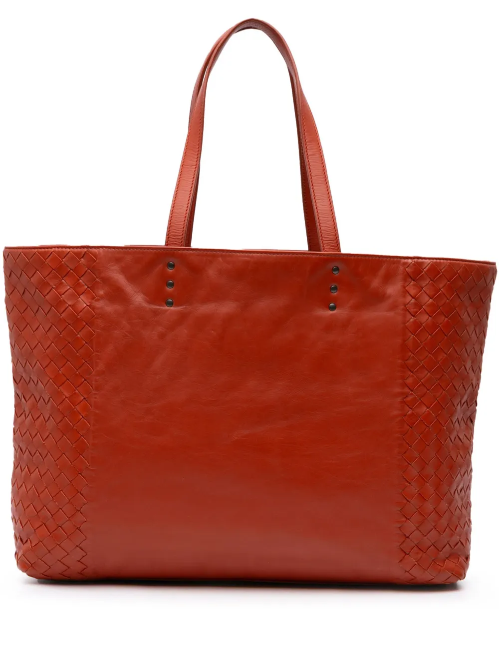 2012-2024 Leather Intrecciato tote bag