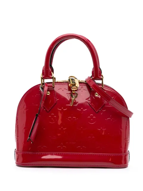 Louis Vuitton Pre-Owned 2013 Monogram Vernis Alma BB satchel