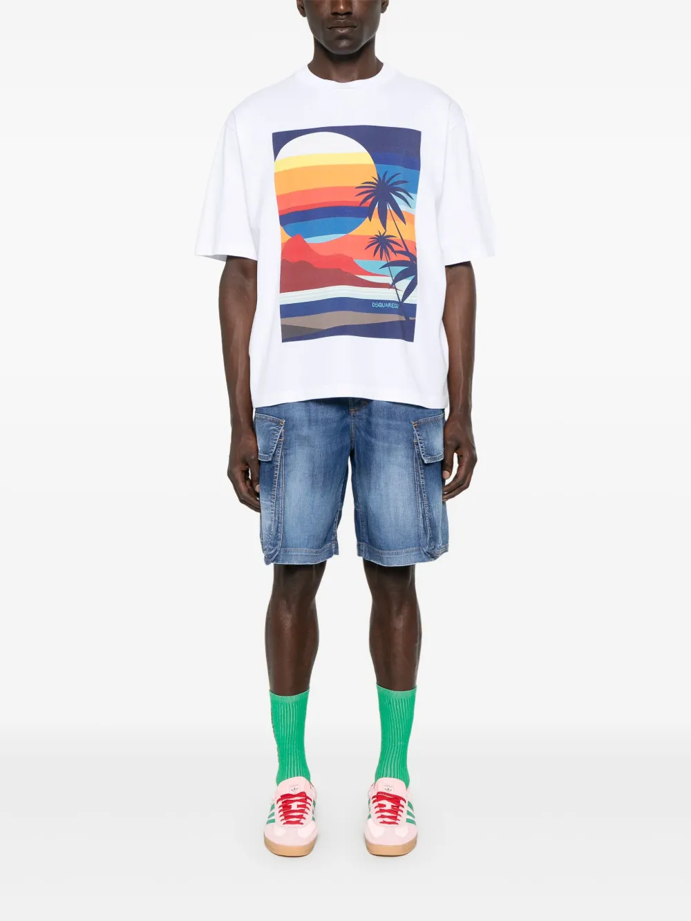 DSQUARED2 graphic-print T-shirt | Playeras | Image 2