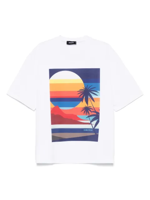 DSQUARED2 graphic-print T-shirt