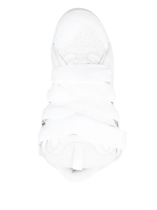 Lanvin Curb Sneakers | White | FARFETCH PL