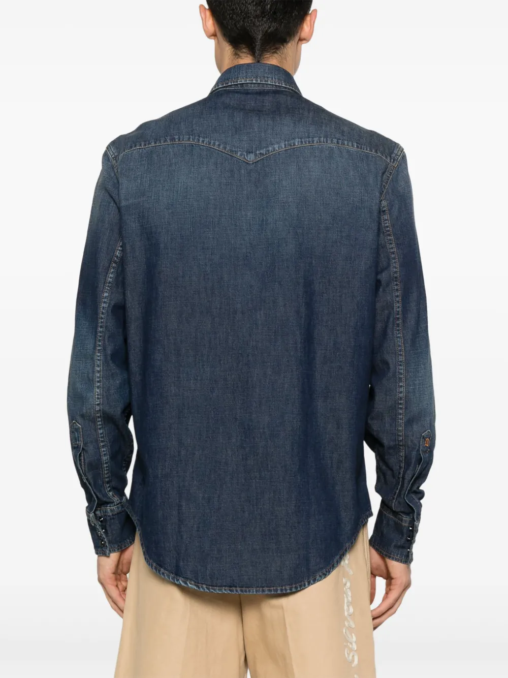 DONDUP Denim overhemd Blauw