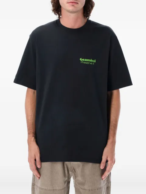 Gramicci T-shirt med logotryk