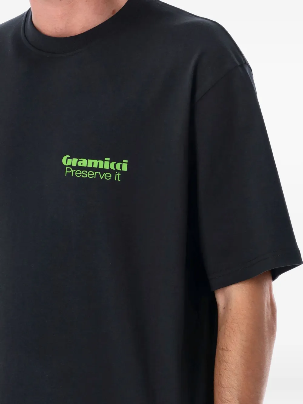 Gramicci T-shirt met logoprint Zwart